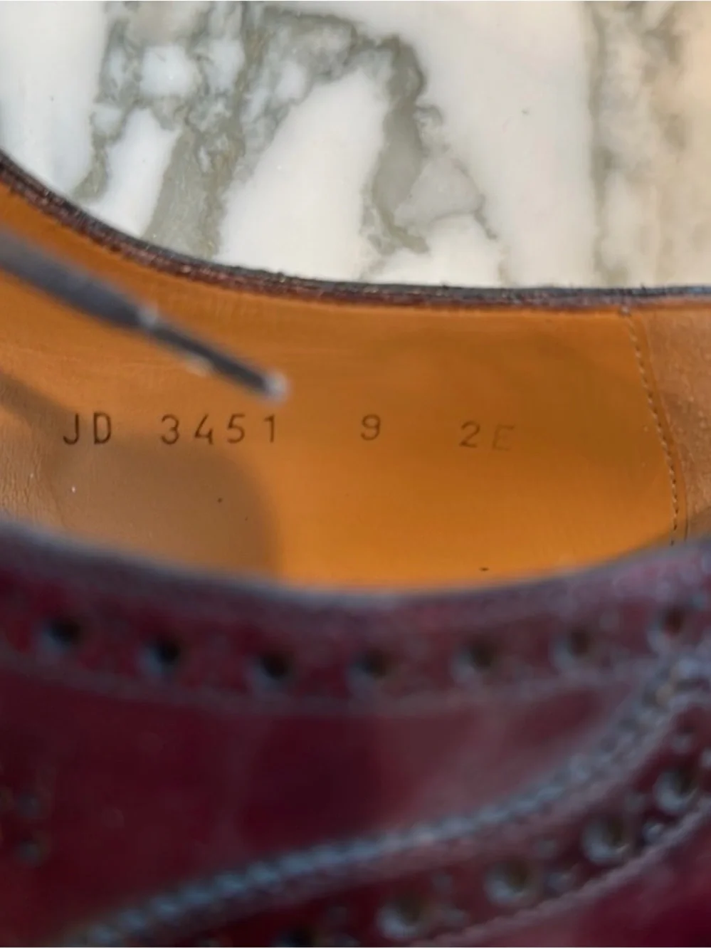 Salvatore Ferragamo Handmade Special Edition Tramezza Burgendy